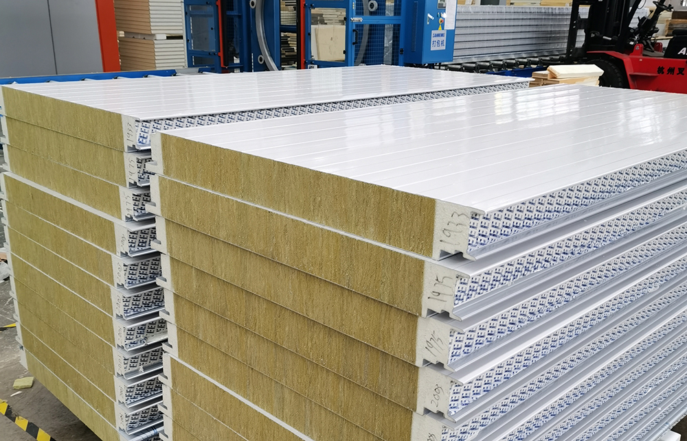 Kibo Group | Recommended wall panel enclosure: new fireproof rock wool sandwich panel