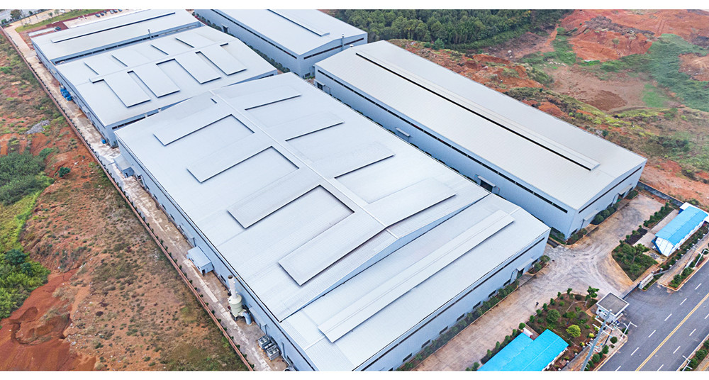 Focusing on high-end steel structure industrial plants, using green building materials to support the development of the park